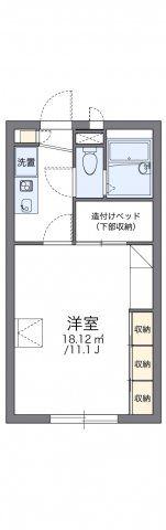 レオパレスK＆Mの間取り画像