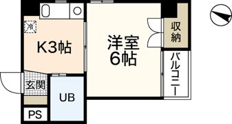 愛宕ビルの間取り画像