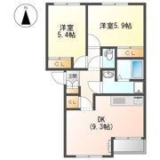 ルーエンハイムBの間取り画像