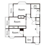 三栄ハイツの間取り画像