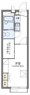 レオパレスオータム Ⅴの間取り画像