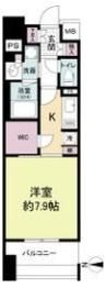 アビティ江坂(旧パークアクシス江坂広芝町)の間取り画像