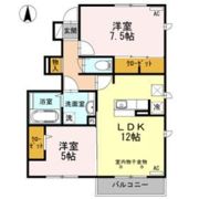 クレーヴェルの間取り画像