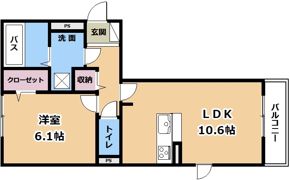 アヴェンタドール ウーノの間取り画像