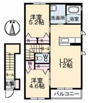シャーメゾンM B棟の間取り画像