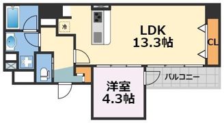 BRAVE常磐町Ⅱの間取り画像