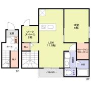 フラット高井戸東の間取り画像
