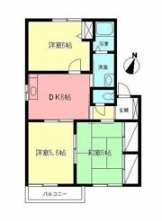 レグルス・オザワAの間取り画像