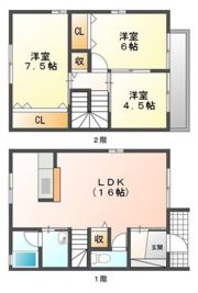 エフォート高屋の間取り画像
