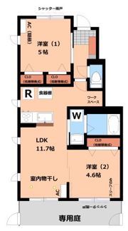 オーラ泉の間取り画像