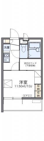 レオパレスステラⅡの間取り画像