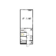 ハイツGENの間取り画像