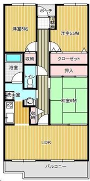 サーパス土器公園Iの間取り画像