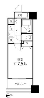 スペーシア秋葉原の間取り画像