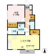 Depature(ﾃﾞﾊﾟﾁｭｰﾙ) Aの間取り画像