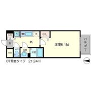 メインステージ新大阪の間取り画像