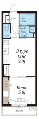 リブリ・明和の間取り画像