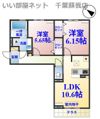 BLESS蘇我の間取り画像