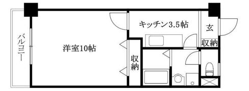 フォルテ小坂の間取り画像