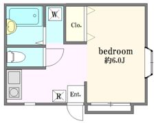 カーサヒロの間取り画像