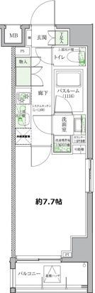 クレヴィスタ板橋西台Ⅱの間取り画像