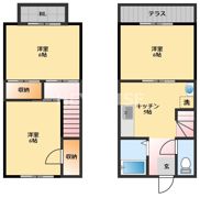 プレジール若葉の間取り画像