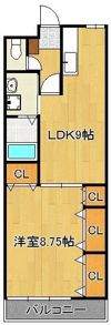 東海マンションの間取り画像