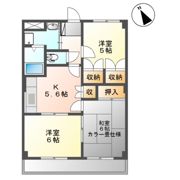 グレース南Aの間取り画像