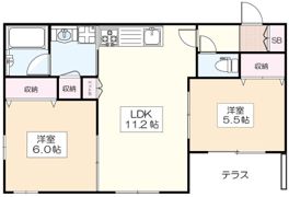 アーバンコートミタカの間取り画像