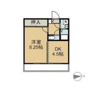 フォーバスIIIの間取り画像