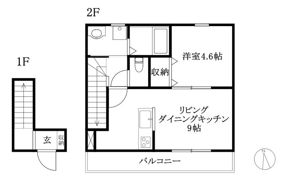Enzo三町A棟の間取り画像