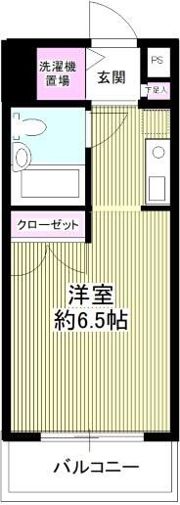 メゾン市川の間取り画像