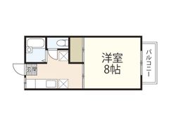 カーサリトレオーネの間取り画像