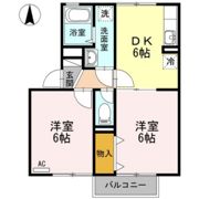 デューク富士見町 A棟の間取り画像