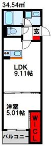 BRAVE BASE SAKURAの間取り画像