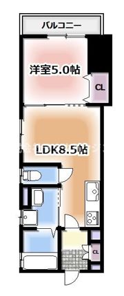 スリール明和Ⅱの間取り画像