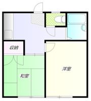 岩井マンションの間取り画像