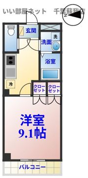 グランチェスタ千葉寺Ⅱの間取り画像
