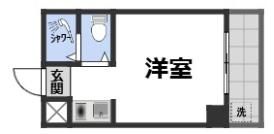 アインス蒲生の間取り画像