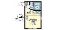 ユナイト追浜ローズウッドの間取り画像