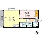 コンフォール空港通りの間取り画像