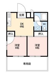 エルハイツイッセーの間取り画像