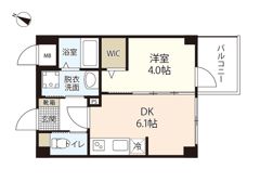 AR庚午南の間取り画像