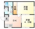 コーポモザン105の間取り画像