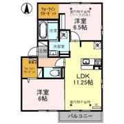 フェアリー Aの間取り画像