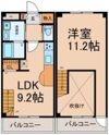 マンション菜の花5の間取り画像