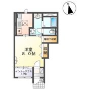 ディアコート美田園Ⅲの間取り画像