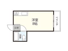 Creek堺町の間取り画像