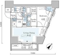 GRAN PASEO横濱関内PREMIUMの間取り画像