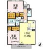 ロードサイド葵 Cの間取り画像
